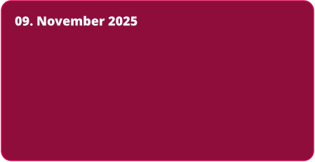09. November 2025